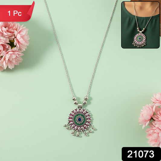 Oxidized enamel jewelry