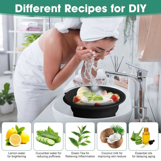 Facial Ice Bowl For Skin Care Ice Therapy Face Cooling Mold (1 Pc)
