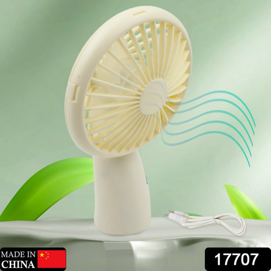 Mini Handheld Fan Portable Rechargeable Easy to Carry for Home Office 1 Pc