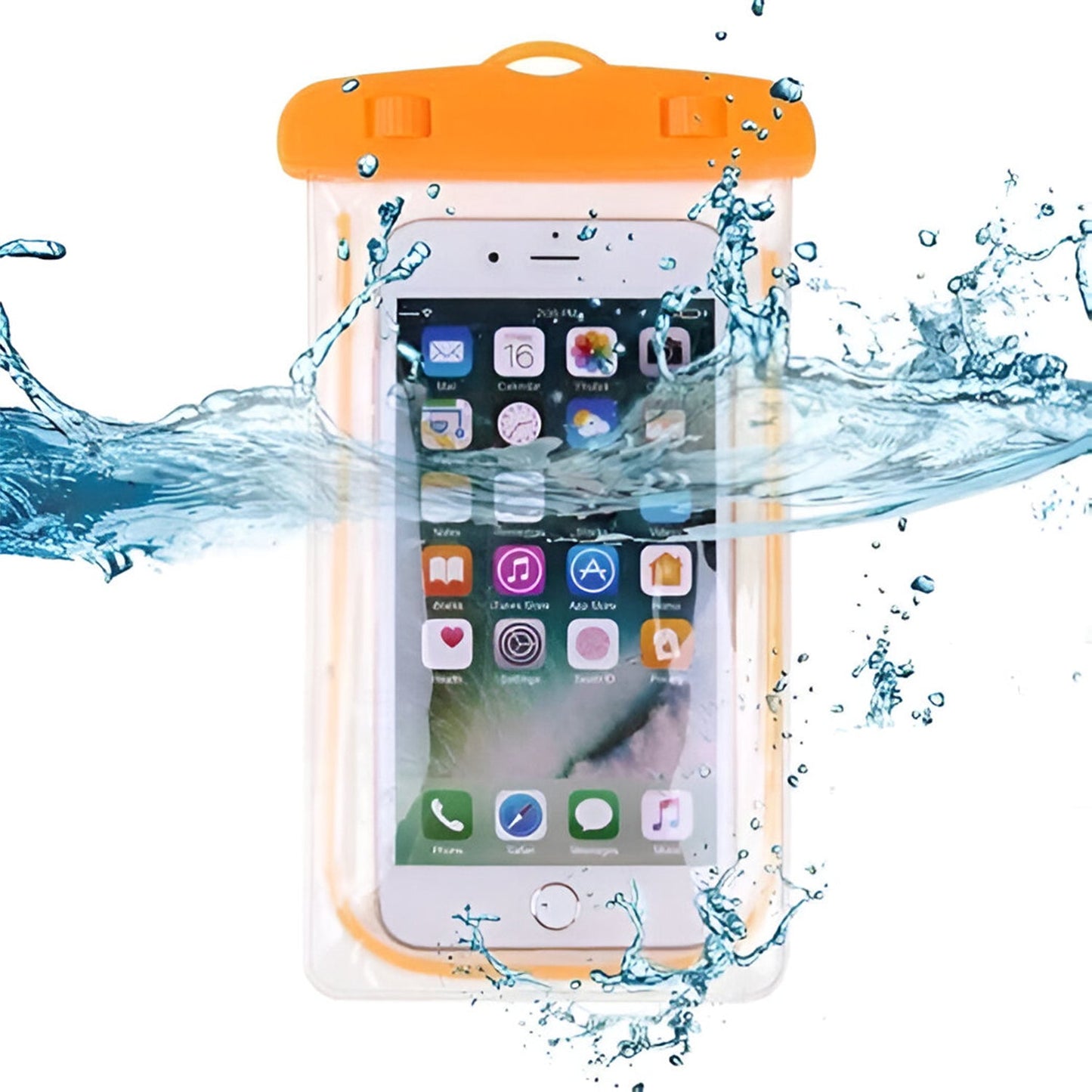 Mobile Waterproof Sealed Transparent Plastic Bag / Pouch Cover for All Mobile Phones