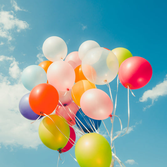 Multicolor Latex Balloons for Birthday & Anniversary Decor (24 Pcs)