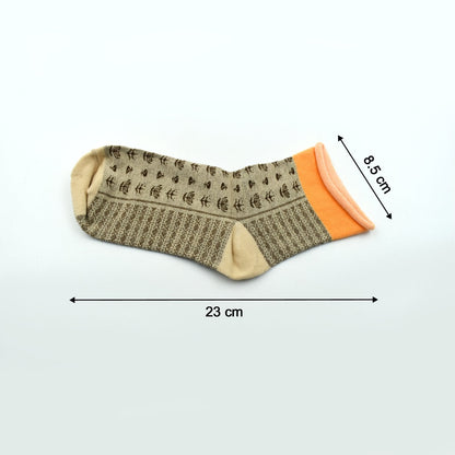 Grey Simple Socks