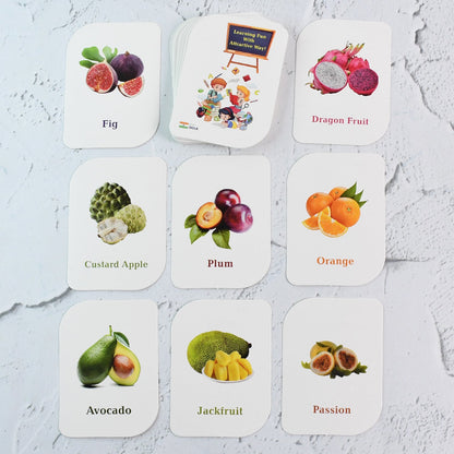 KidKraft Early Learner Educational Flashcards – 32 pcs