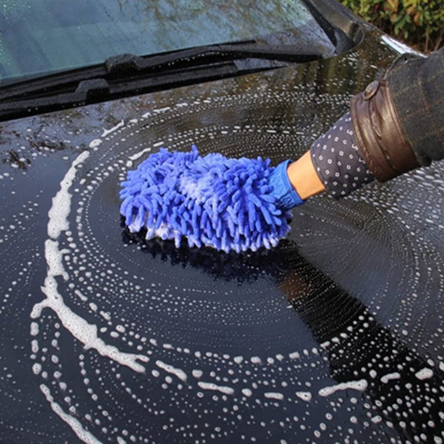 Microfiber Wash Mitt / Multipurpose Cleaning Glove (1 Pc)