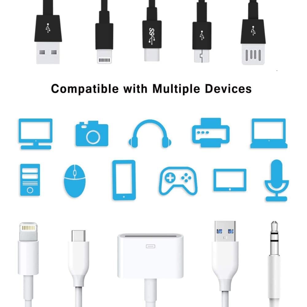 Metallic Cable Protector for Cords & Headphones (Spiral Wrap)