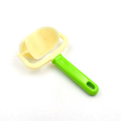 Plastic Cake Ball Cutter - Round Roll Forming Mold for Baking & Puri Making (1pc)