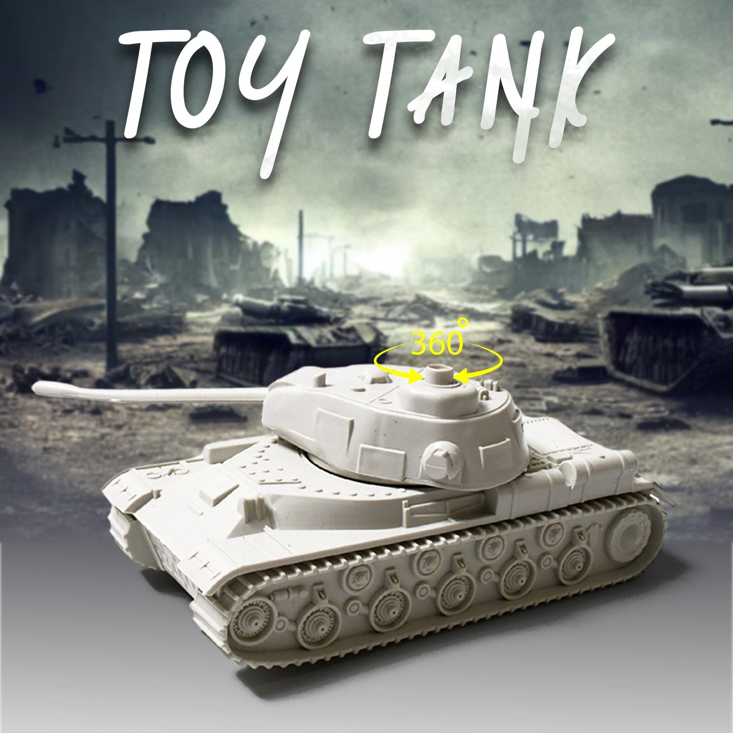 Soviet T54 Tank Miniature Model – Military Simulation Armor Collectible