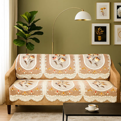Elegant Sofa Cover Runner