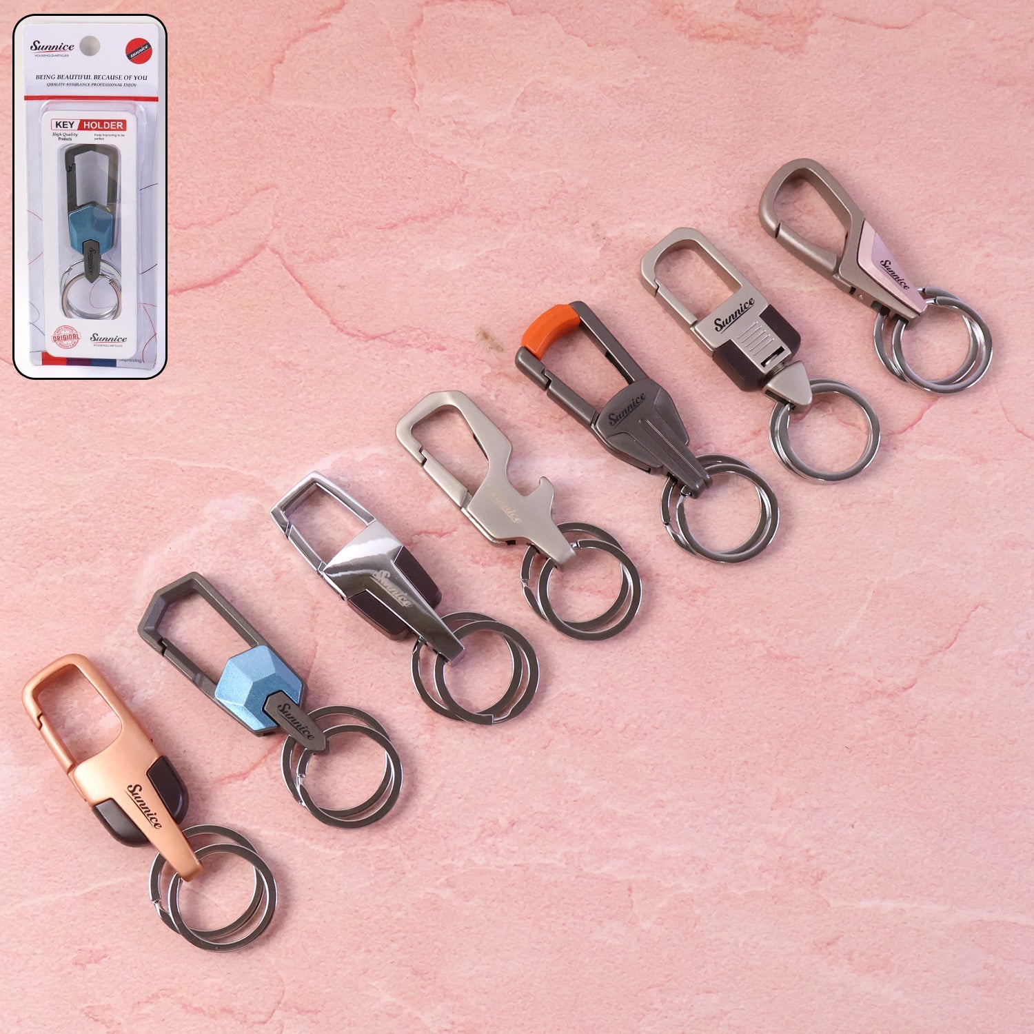 Heavy-Duty Metal Keychain