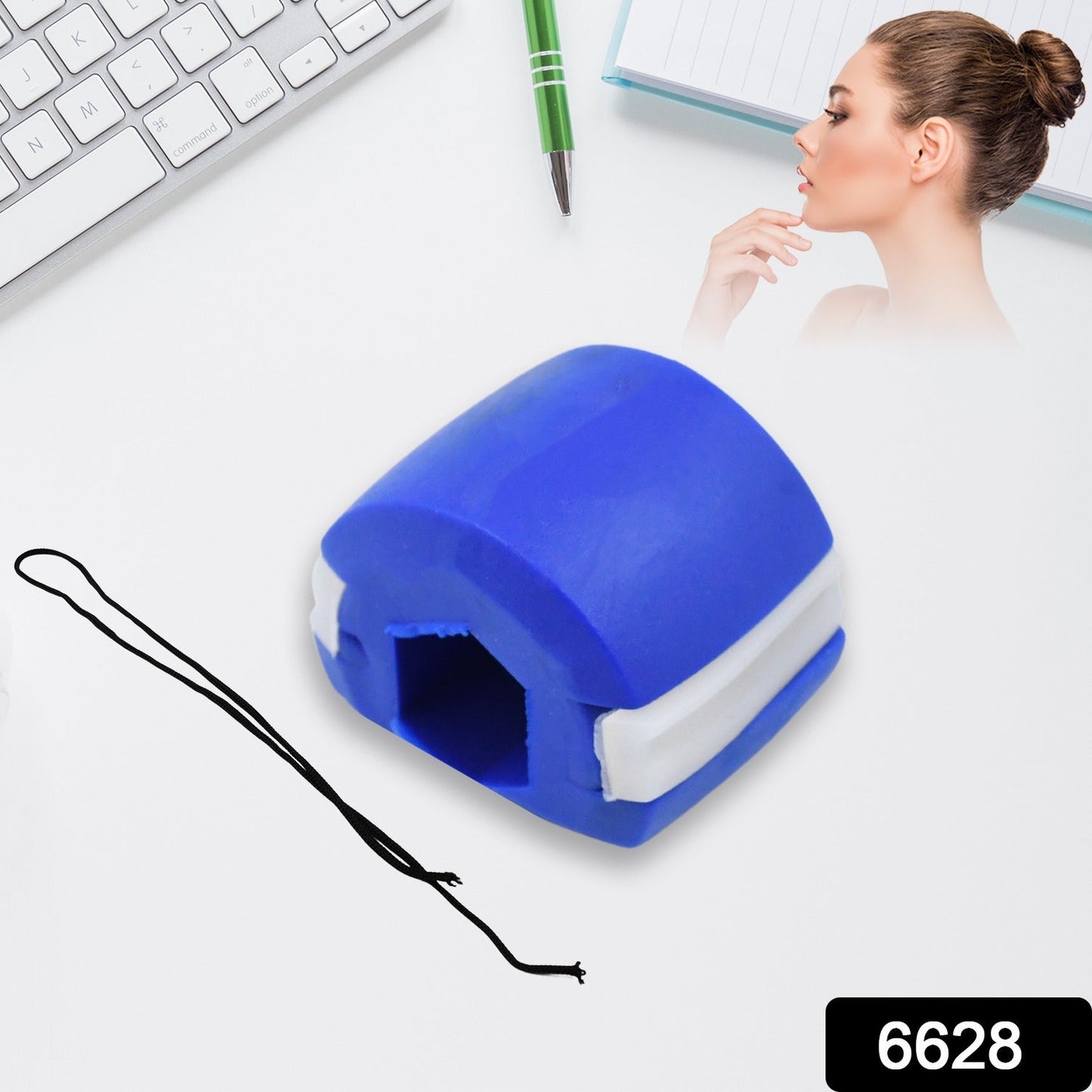 Dark Blue Mouth Exerciser – Fast Jaw Sculpting & Chisel Trainer