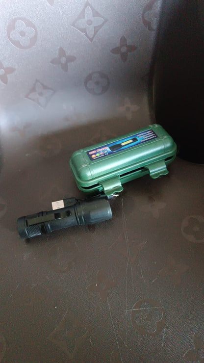 LED USB Rechargeable Mini Flashlight – Ultra-Bright Tactical Emergency Light