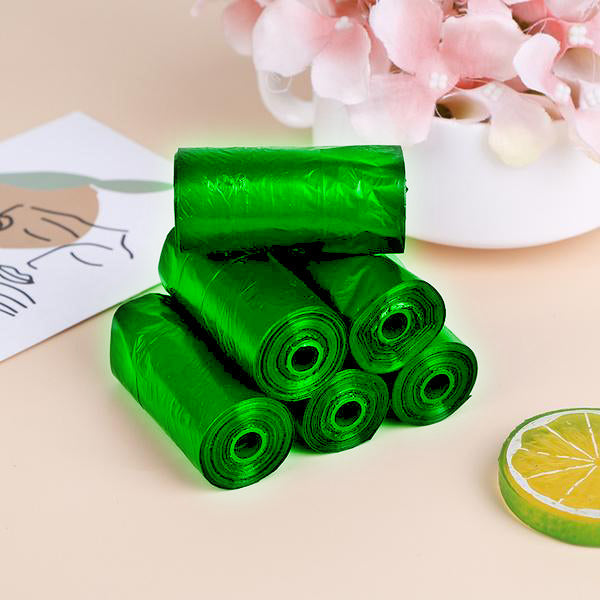Biodegradable Green Corn Starch Trash Bags