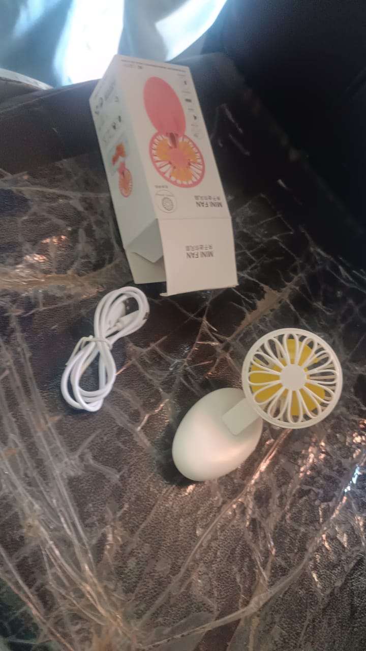 Mini USB Handheld Fan – Portable Rechargeable Mini Fan for Home & Travel