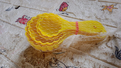 Plastic Kitchen Tool Mould / Ladoo Mould Spoon Ladoo Making Spoon (4 Pcs Set)