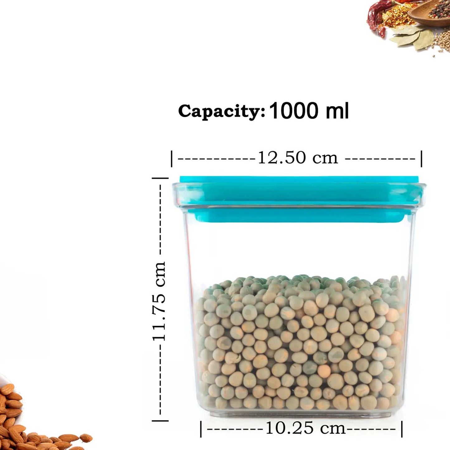Meal prep storage container