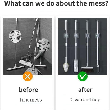 Broom Holder Clips