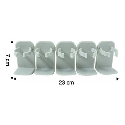 Wall-Mounted Adjustable Spice Rack Organizer (1 Pc)