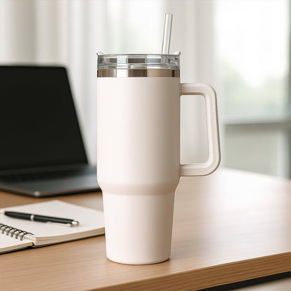 Extra Large Insulated Travel Mug, Tumbler (1200ML - 1 Pc / Mix Color)