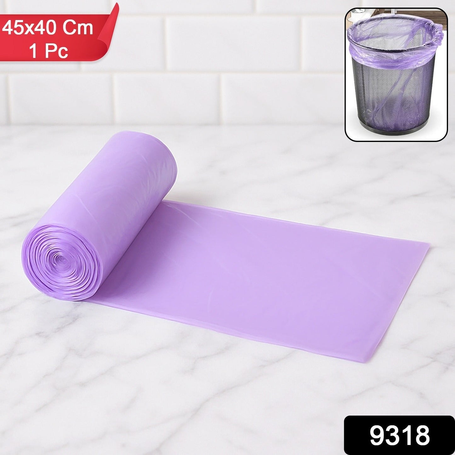 Plastic Garbage Bag Roll 
