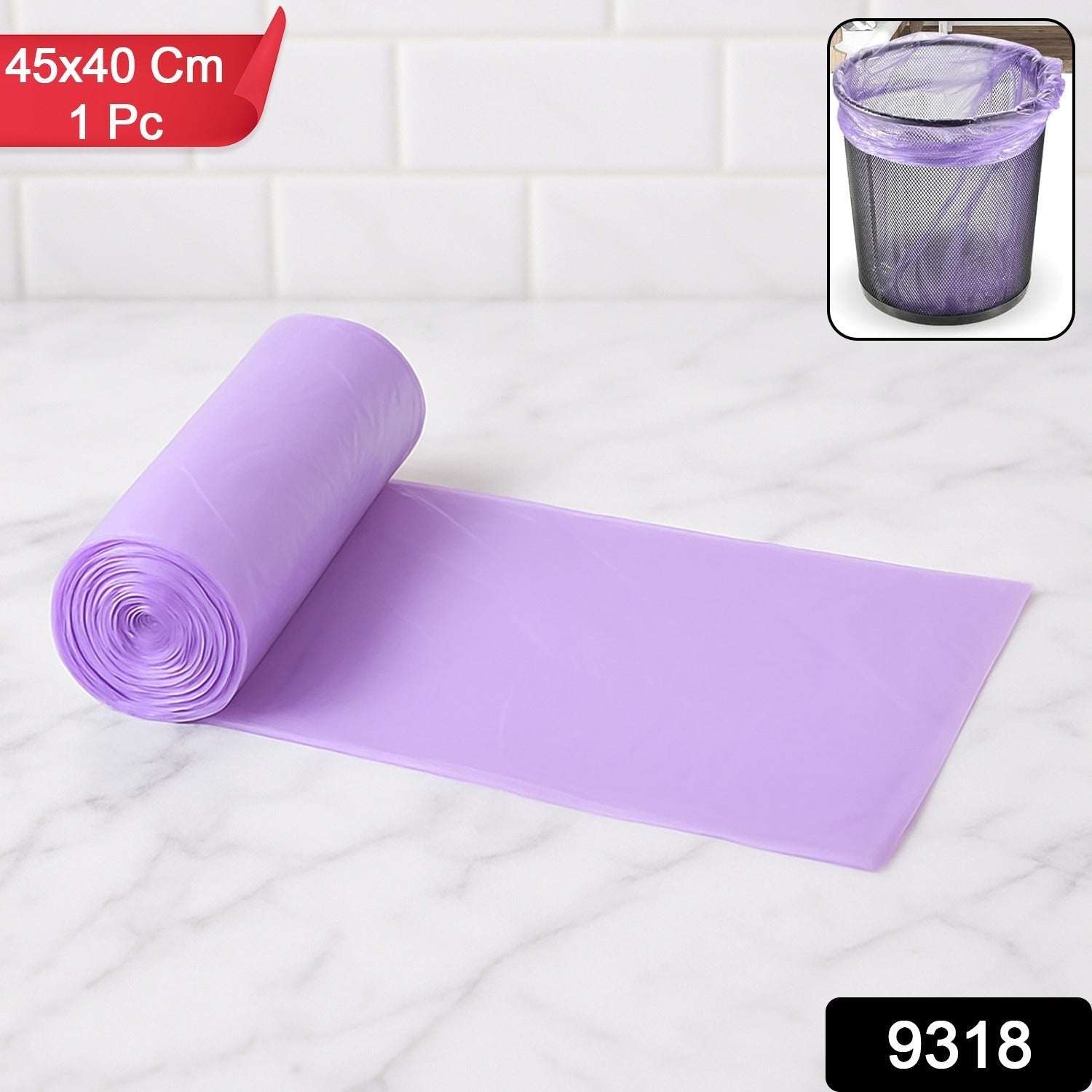 Plastic Garbage Bag Roll 