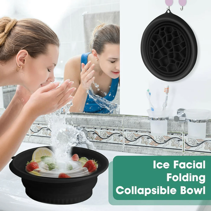 Facial Ice Bowl For Skin Care Ice Therapy Face Cooling Mold (1 Pc)