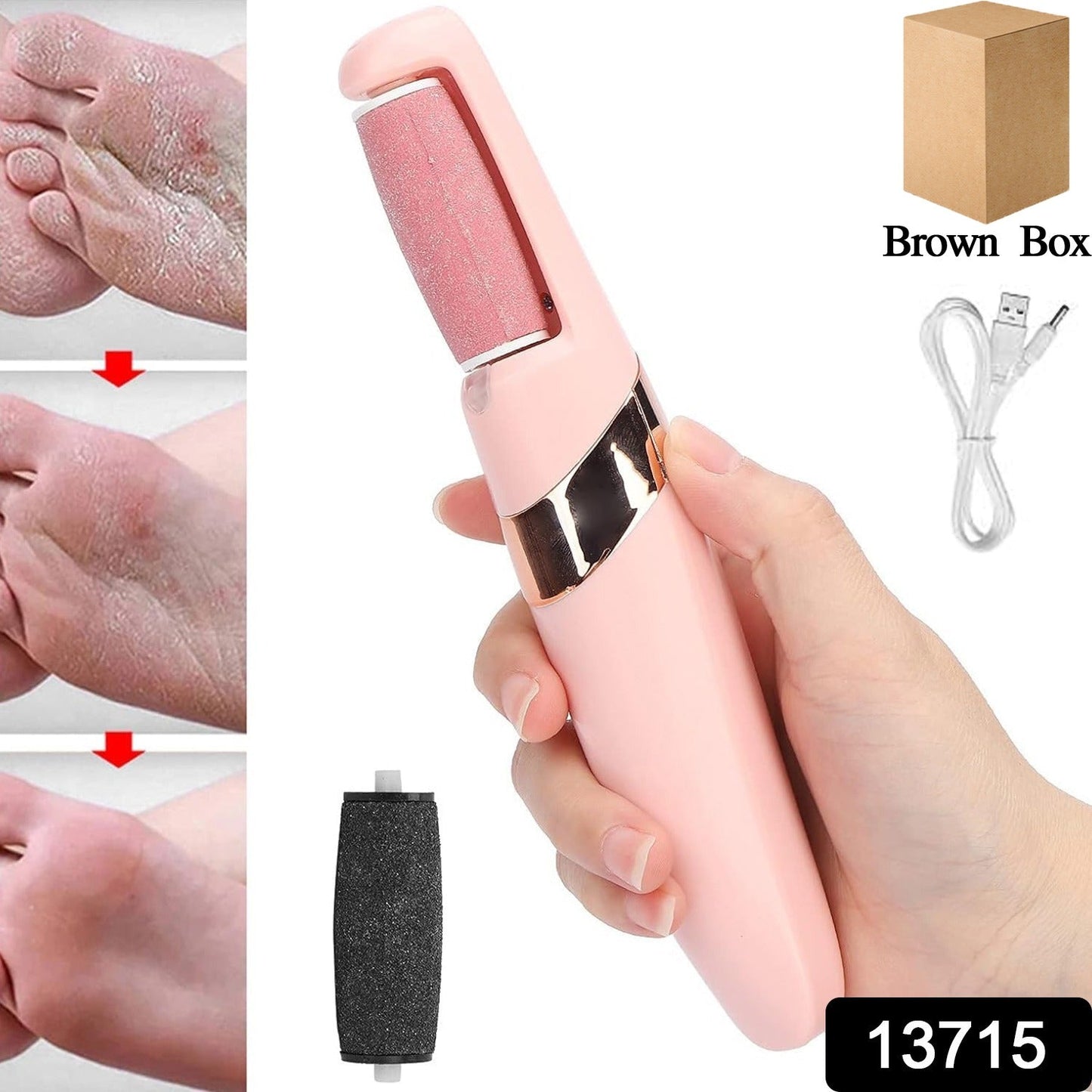 Flewless Pedi Electronic Pedicure Tool (1 Set)