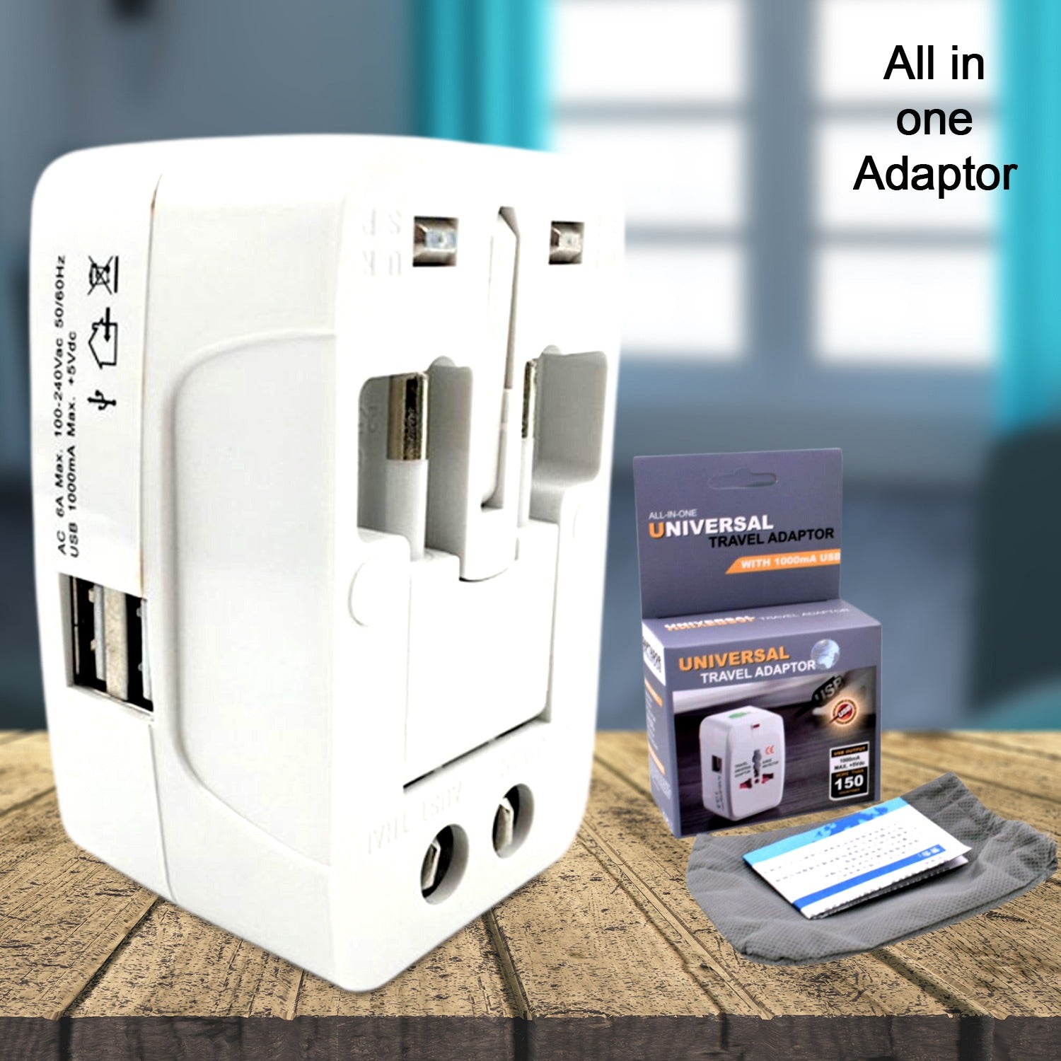  Universal Power Adaper