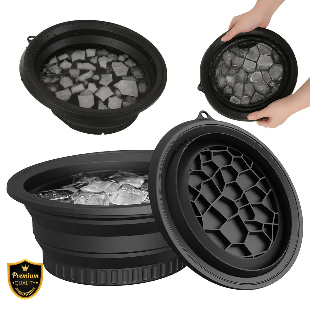 Facial Ice Bowl For Skin Care Ice Therapy Face Cooling Mold (1 Pc)