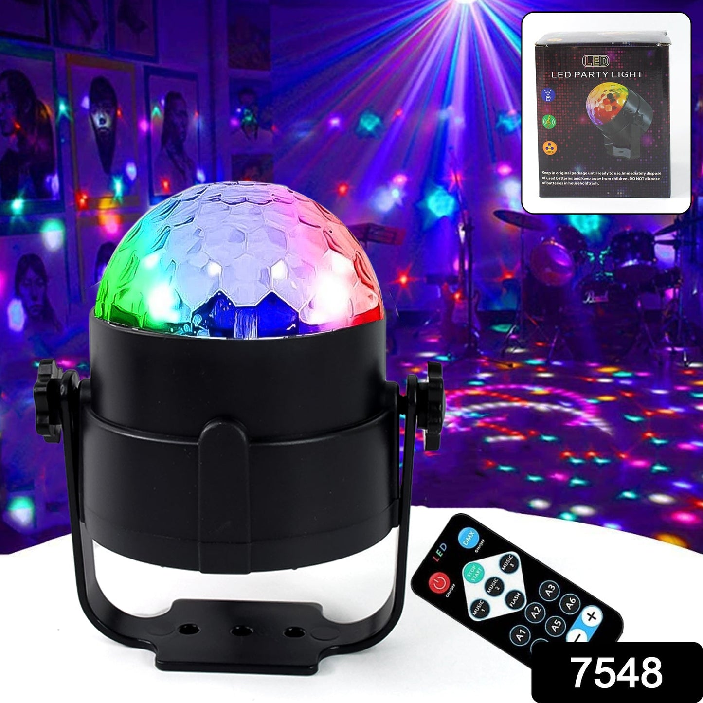 Party Lights, DJ Stage Light Disco Ball Light